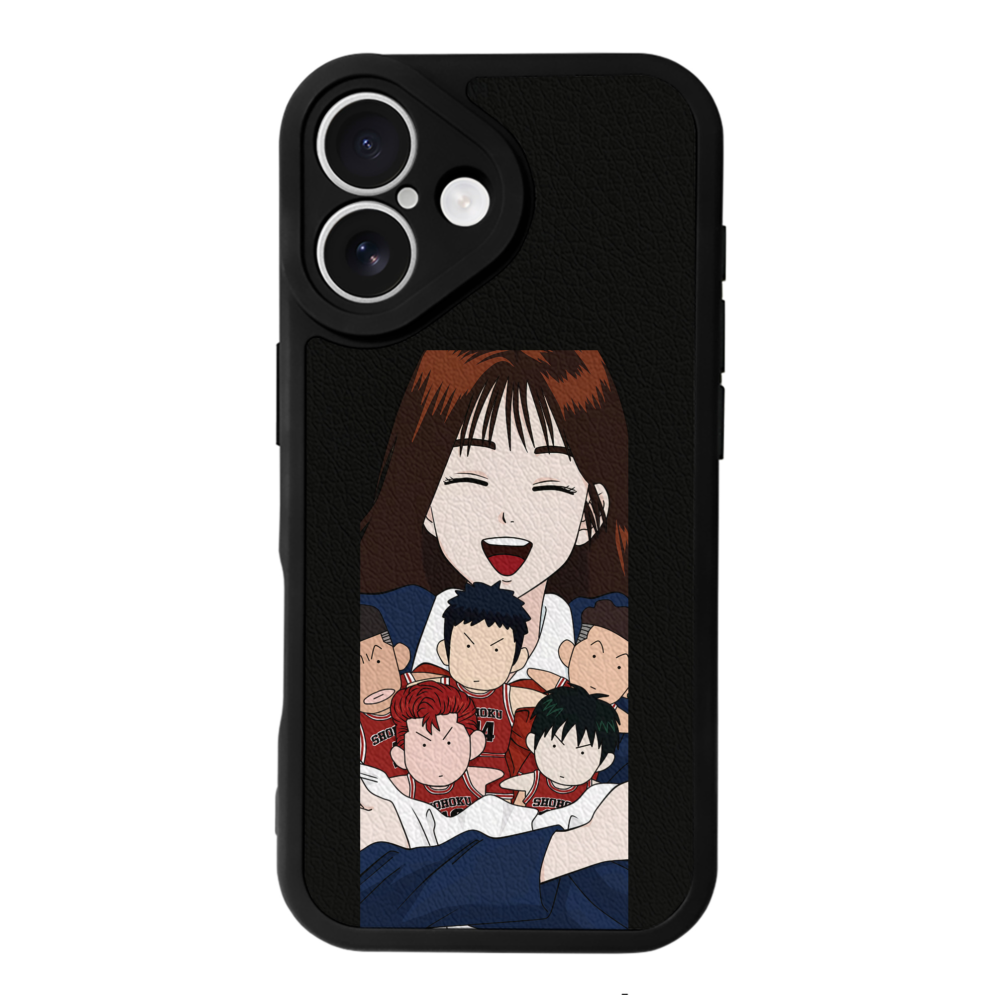 （画像用） SLAM DUNK／スラムダンク 【iPhone 16シリーズ対応】シリコンスマホケース（レザー調） 材質：シリコン